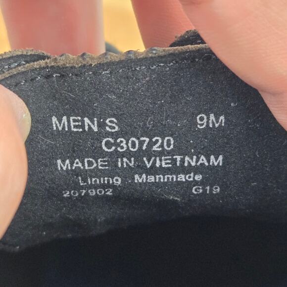 Cole Haan ZeroGrand Dark Brown Leather Medallion Wingtip Casual Oxford Mens 9 M - Picture 13 of 13